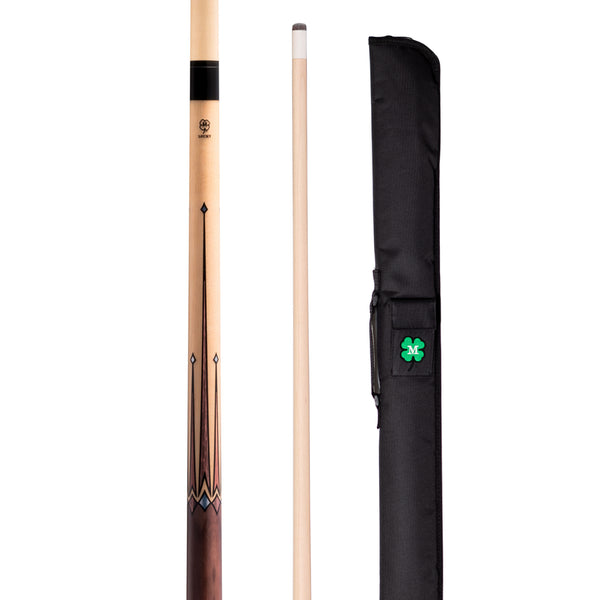 McDermott Lucky L76 Pool Cue FREE Soft Case w/Embroidered Clover Logo