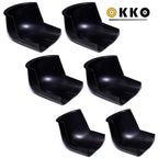 OKKO Pool Table Rubber Gulley Boots, Set of 6