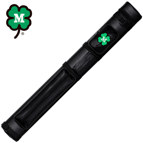 McDermott Billiard Hard Oval Clover Case Black 2x2