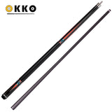 OKKO B-3 Pool Cue w/Carbon Fiber Shaft, w/Cue Case and Accessories