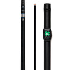 McDermott Vanquish VQ1 Carbon Fiber Playing Pool Cue 12.5 mm Tip No Wrap FREE Hard Case
