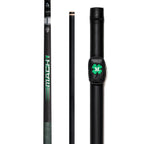 McDermott Vanquish Mach 1 Carbon Fiber Break Pool Cue Linen Wrap  FREE Hard Case