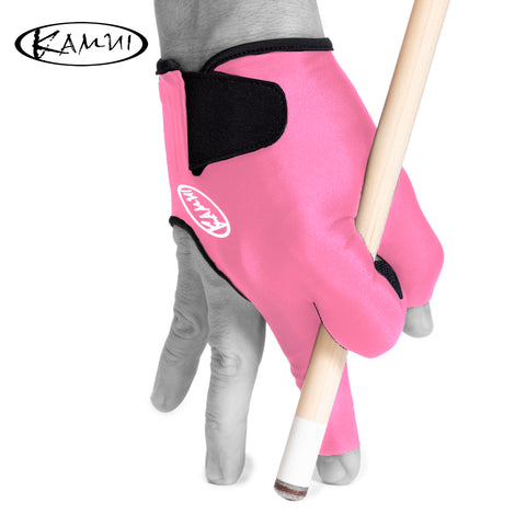 Kamui Billiard Glove QuickDry for Right Hand Pink XL