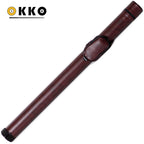 OKKO Billiard Hard Round Case Burgundy 1x1
