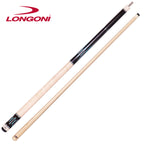 Longoni Black Mamba II Natural Pool Cue w/S30 Shaft