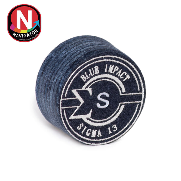 Navigator Blue Impact Sigma Σ Cue Tip Ø13mm Soft