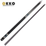 OKKO B-2 Pool Cue w/Carbon Fiber Shaft, w/Cue Case and Accessories
