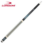Longoni Black Mamba II Leather Strips Pool Cue Butt