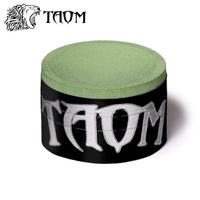 Taom Billiard V10 Chalk Green 1 pc w/Retractable Chalk Holder