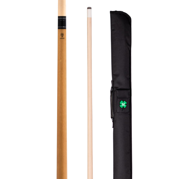 McDermott Lucky L4 Pool Cue FREE Soft Case w/Embroidered Clover Logo