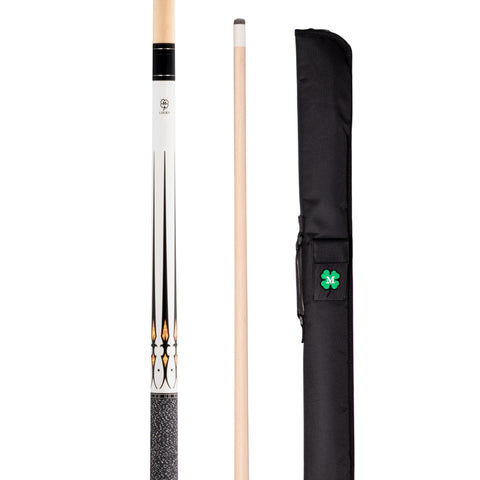 McDermott Lucky L40 Pool Cue FREE Soft Case w/Embroidered Clover Logo