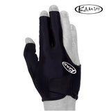 Kamui Billiard Glove QuickDry for Right Hand Black L