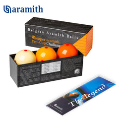 Super Aramith Pro-Cup Challenge Carom Ball set 61.5 mm