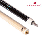 Longoni Black Mamba II Leather Strips Pool Cue w/S30 Shaft