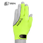 Taom Midas Billiard Glove for Left Hand Lime Yellow XL