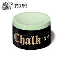 Taom Billiard Snooker Chalk 2.0 Green 1 pc w/Retractable Chalk Holder