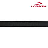 Longoni Galaxy Cyan Elk Style Leather Pool Cue Butt
