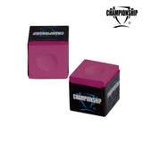 Championship Billiard Chalk Burgundy 12 pcs