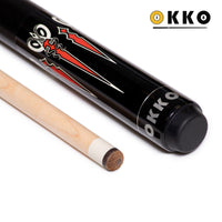 OKKO B-4 Pool Cue w/Maple Shaft, 21 oz, w/Cue Case and Accessories