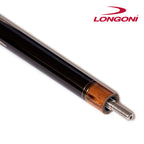 Longoni Flames Wood Pool Cue Butt