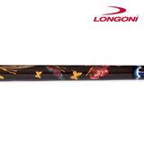 Longoni Papilio Lux Arcobaleno Pool Cue w/S2 Shaft