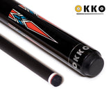 OKKO B-3 Pool Cue w/Carbon Fiber Shaft, w/Cue Case and Accessories