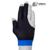 Taom Midas Billiard Glove for Left Hand Yale Blue L