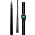 McDermott Vanquish VQ1 Carbon Fiber Playing Pool Cue 12.5 mm Tip No Wrap FREE Hard Case