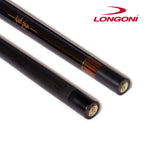 Longoni TJB-22 Jump-Break Cue w/Luna Nera Break Shaft