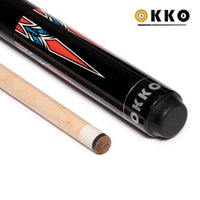 OKKO B-3 Pool Cue w/Maple Shaft, 20 oz, w/Cue Case and Accessories