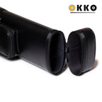 OKKO Billiard Hard Oval Case Black 2x4