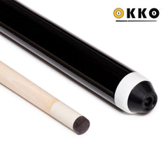 OKKO Alpha Pool Cue 57”, Glue-On Tip
