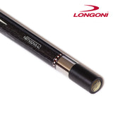 Longoni Nirvana 2 Nox Silver Pool Cue Butt
