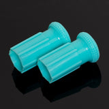 Tiger Cue Tip and Ferrule Protectors, 2-Pack, Tourquoise