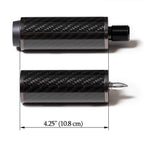 Carbon Fiber Extension with Bumper for Predator Cues 4.25"