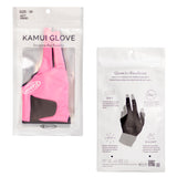 Kamui Billiard Glove QuickDry for Right Hand Pink M