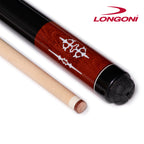 Longoni Ferrara Carom Cue Brown w/E71 Maple Shaft No Wrap