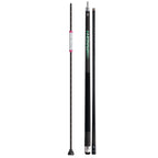 McDermott Vanquish Mach 1 Carbon Fiber Break Pool Cue Leather Wrap  FREE Hard Case