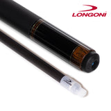 Longoni Sparkle Leather Pool Cue w/Luna Nera Shaft