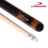 Longoni Flames Linen Pool Cue w/S2 Shaft