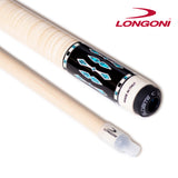 Longoni Black Mamba II Natural Pool Cue w/S30 Shaft