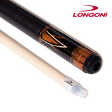 Longoni Flames Linen Pool Cue w/S30 Shaft