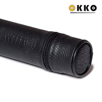 OKKO Billiard Hard Round Case Croco Black 1x1