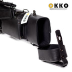 OKKO Billiard Hard Deluxe Oval Case Croco Black 3x5