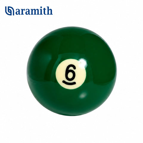 Aramith Crown Standard Pool Replacement Ball 2 1/4" #6