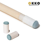 OKKO Billiard Slip-On Tips Ø12mm Soft, Pack of 20