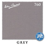 10 ft Simonis 760 Grey Pool Table Cloth with 6 Pre-Cut Rails