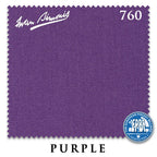 9 ft Simonis 760 Purple Pool Table Cloth with 6 Pre-Cut Rails