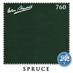 8 ft Oversized Simonis 760 Spruce Pool Table Cloth with 6 Pre-Cut Rails