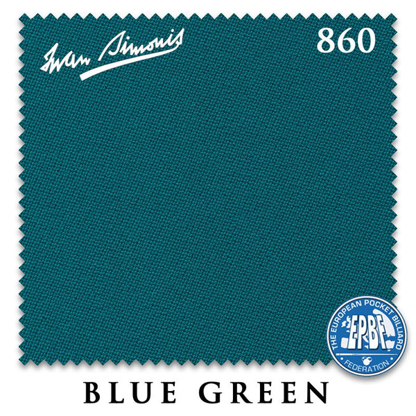 Simonis 860 Blue Green for 6 Rails